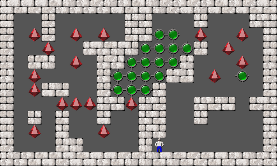 Sokoban More Bugs collections level 709